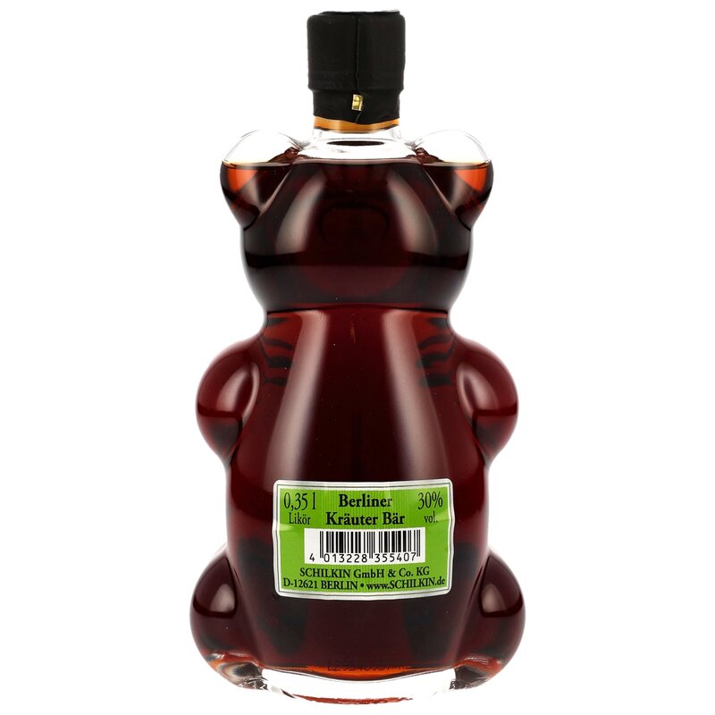 Berliner Luft Kräuter - Kräuterlikör Bärenflasche