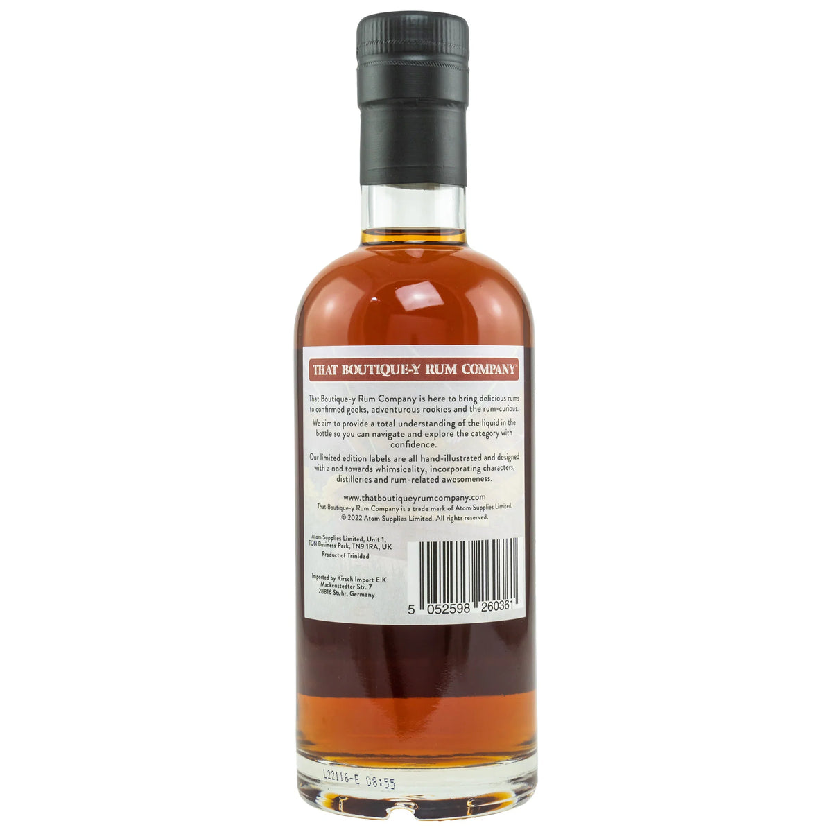 Caroni, Trinidad - Traditional Column Rum 23 y.o. - Batch 11 (That Boutique-y Rum Company)