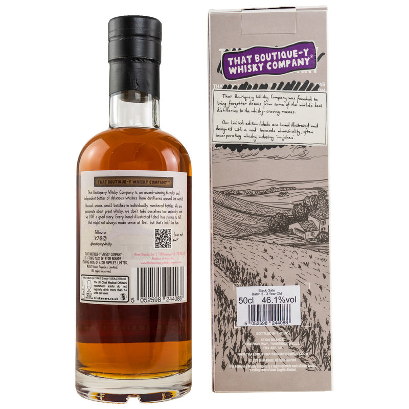 Black Gate  3 y.o. - Batch 2 (That Boutique-Y Whisky Company)
