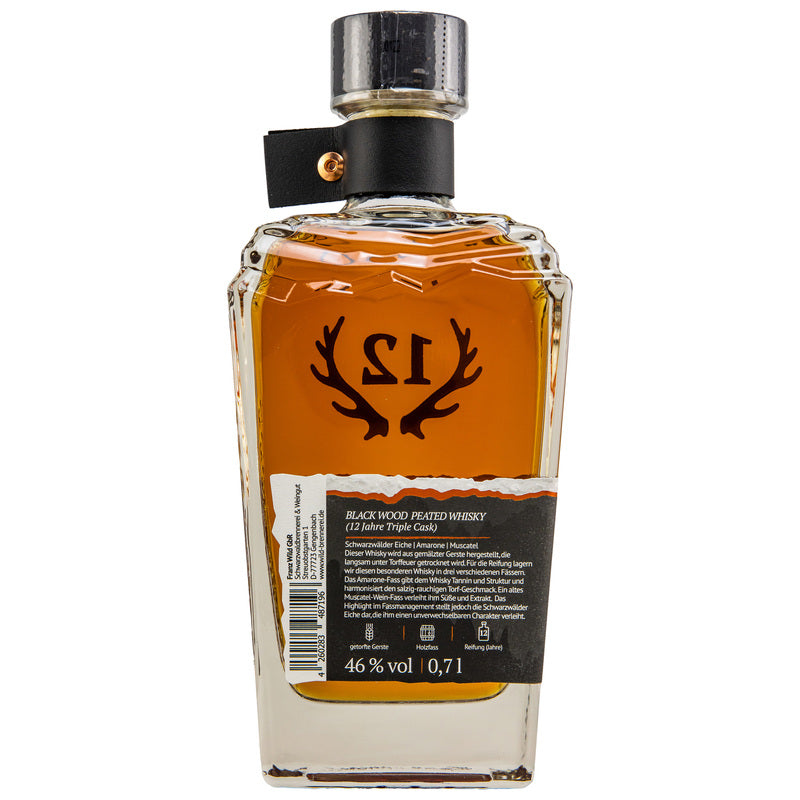 Black Wood Wild Peated Whisky 12 y.o. Triple Cask