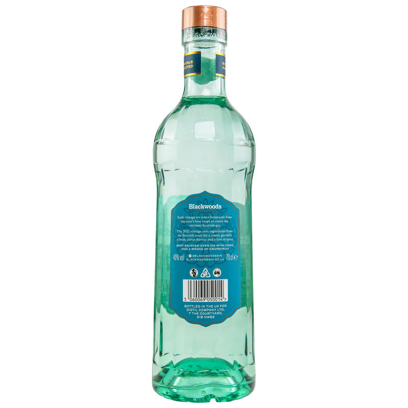 Blackwoods Vintage Dry Gin 2021