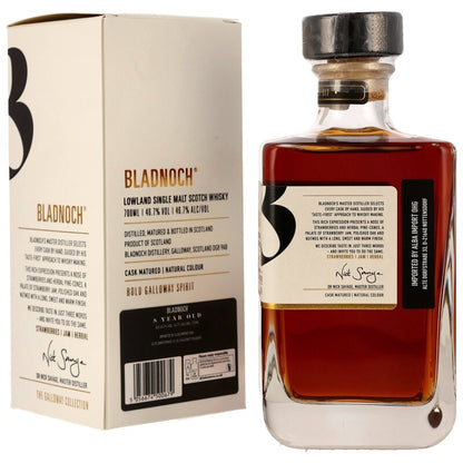 Bladnoch 8 y.o. Single Malt - Red Wine Casks - The Galloway Collection
