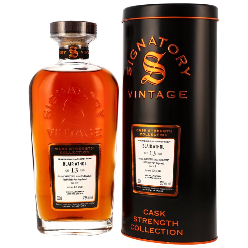 Blair Athol 2011/2025 - 13 y.o. - Sig CS 1st Fill Ruby Port