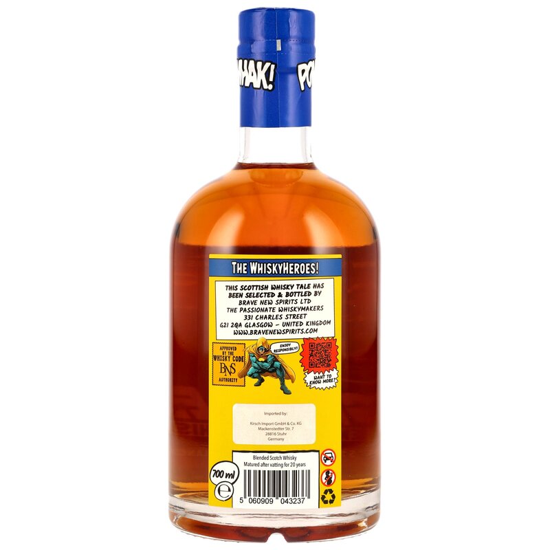 Blended Scotch Whisky 20 y.o. Whiskyheroes: Enigma of the Elite - Brave New Spirits