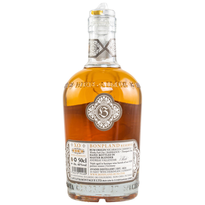 Bonpland XO Rum ohne Tube