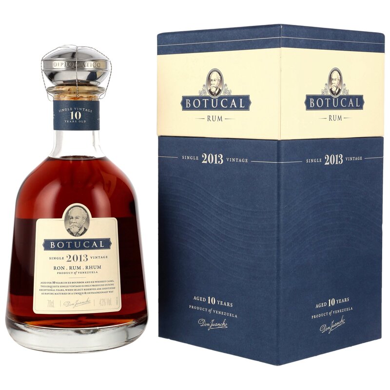 Botucal 2013 - 10 y.o. - Single Vintage Rum Bourbon/Whiskey Casks