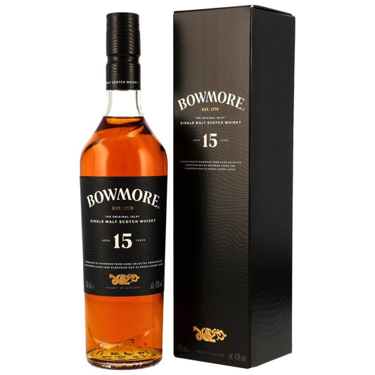 Bowmore 15 y.o. Neues Design 2025