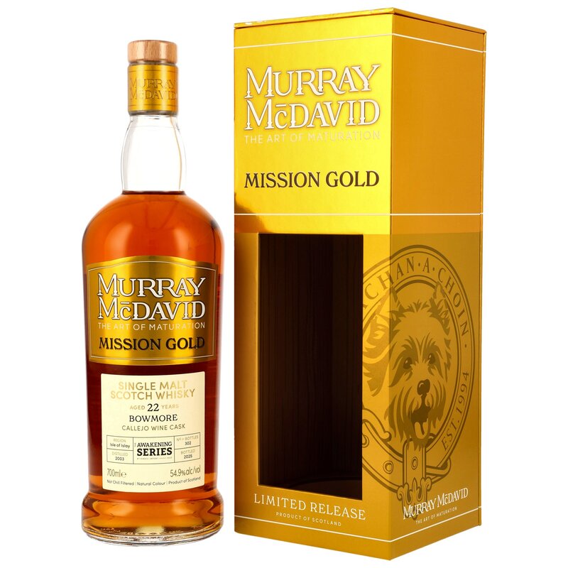 Bowmore 2003/2025 - 22 y.o. - Callejo Wine Cask #2 - Murray McDavid - The Awakening Series
