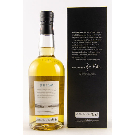 Box Single Malt Whisky Early Day - Batch 001