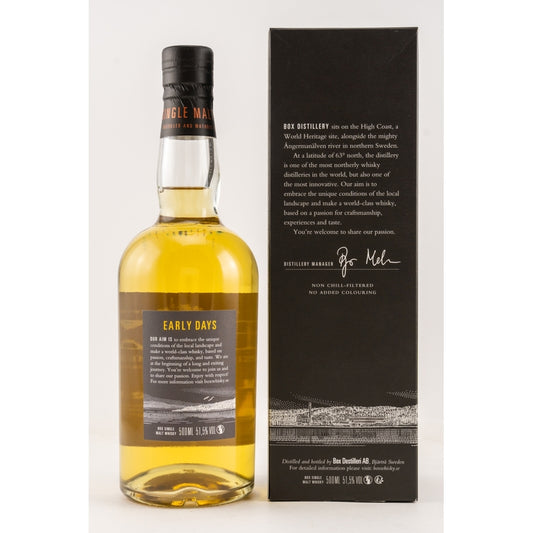 Box Single Malt Whisky Early Days - Batch 002