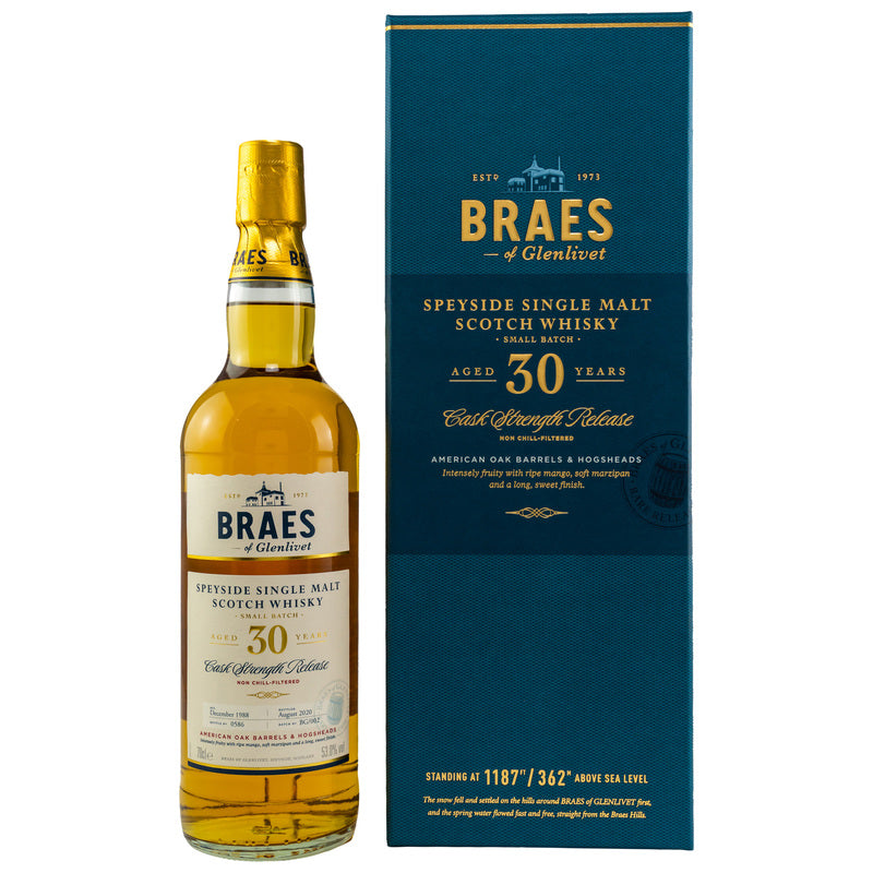 Braes of Glenlivet 1988/2020 - 30 y.o.