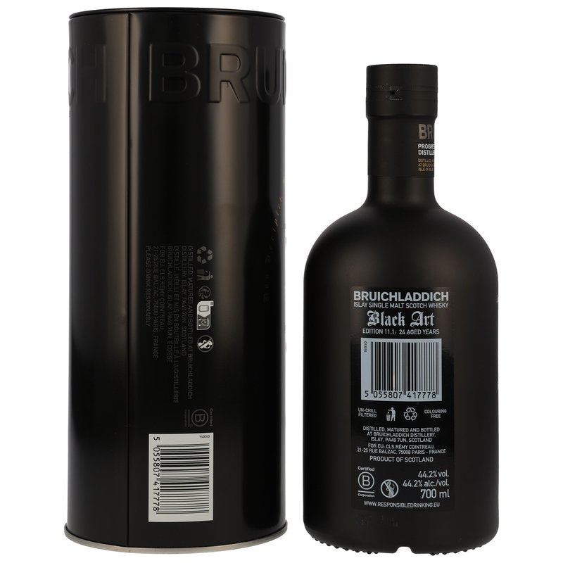 Bruichladdich Black Art Edition 11.1 - 24 y.o.Limited Edition 2023 Release