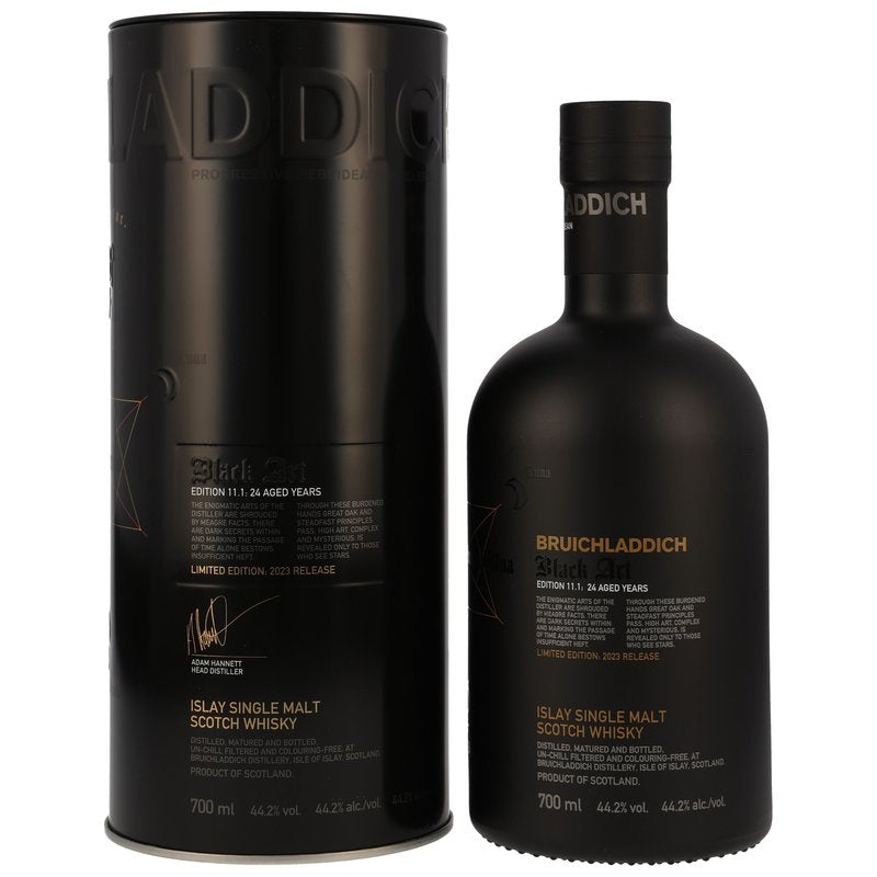 Bruichladdich Black Art Edition 11.1 - 24 y.o.Limited Edition 2023 Release