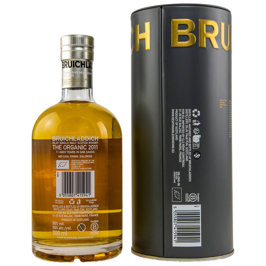 Bruichladdich The Organic 2011/2022 - 11 y.o.