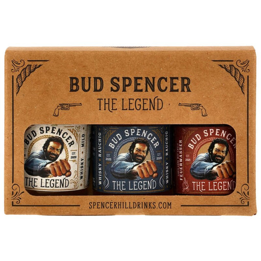 Bud Spencer The Legend Tasting Box 3x0,05l - Neue Ausstattung