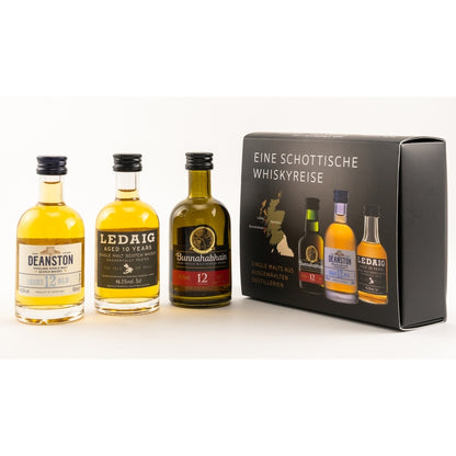 Bunnahabhain 12 y.o., Deanston 12 y.o. , Ledaig 10 y.o. 3x0,05