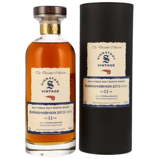 Bunnahabhain Staoisha 2013 - 11 y.o. - Sig Ibisco Decanter
