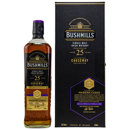 Bushmills 1996/2022 - 25 y.o. - Madeira Cask - The Causeway Collection