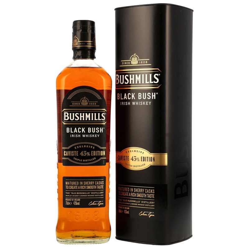 Bushmills Black Bush Caviste Special Edition - in Tube