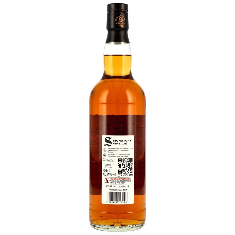 Cameronbridge 2009/2025 - 16 y.o. - Signatory 100 PROOF Grain Edition