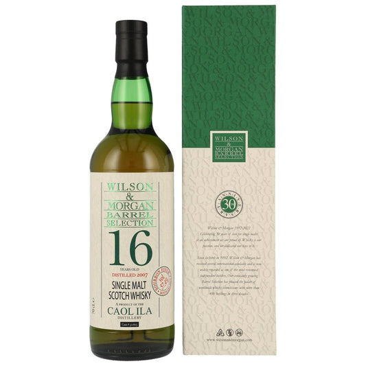 Caol Ila 2007/2023 - 16 y.o. - Bourbon Finish #311603 - Wilson & Morgan