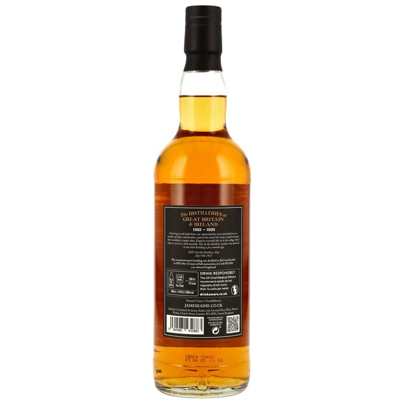 Caol Ila 2012/2025 - 12 y.o. - Re-Charred Hogshead