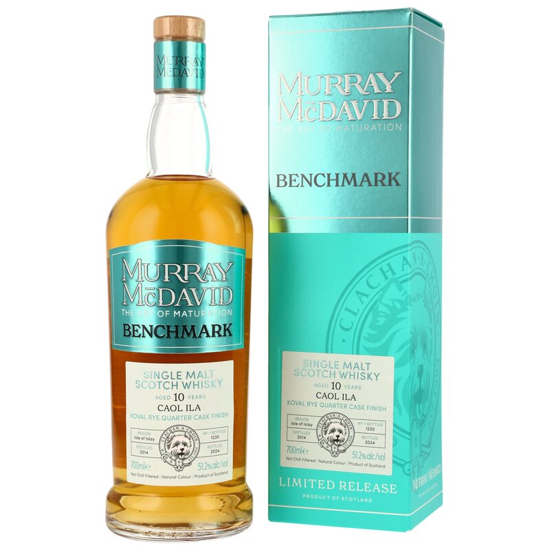 Caol Ila 2014/2024 - 10 y.o. - Koval Rye Cask - Murray McDavid