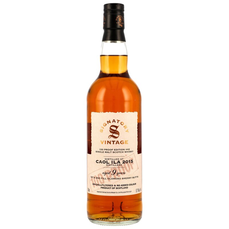 Caol Ila 2015/2025 - 9 y.o. - Signatory 100 PROOF Edition