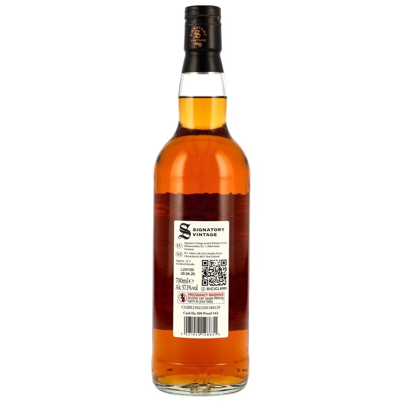 Caol Ila 2015/2025 - 9 y.o. - Signatory 100 PROOF Edition