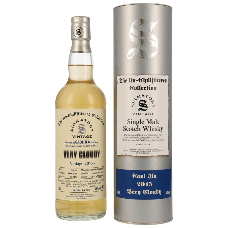 Caol Ila Very Cloudy 2015/2023 Sig un-chill