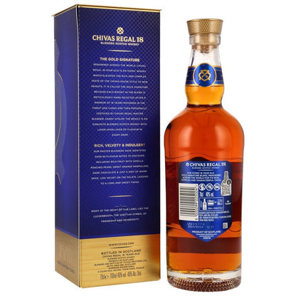 Chivas Regal 18 y.o. Gold Signature - neues Design 2024
