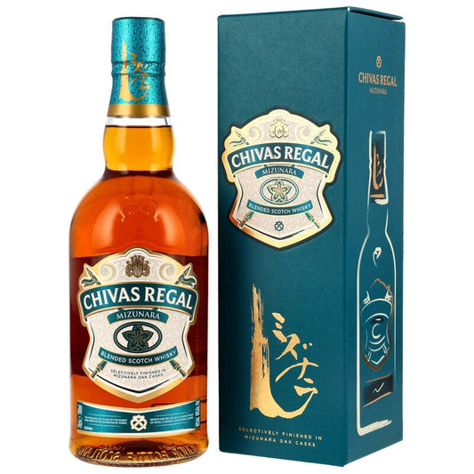 Chivas Regal Mizunara Special Edition - schlanke Flasche