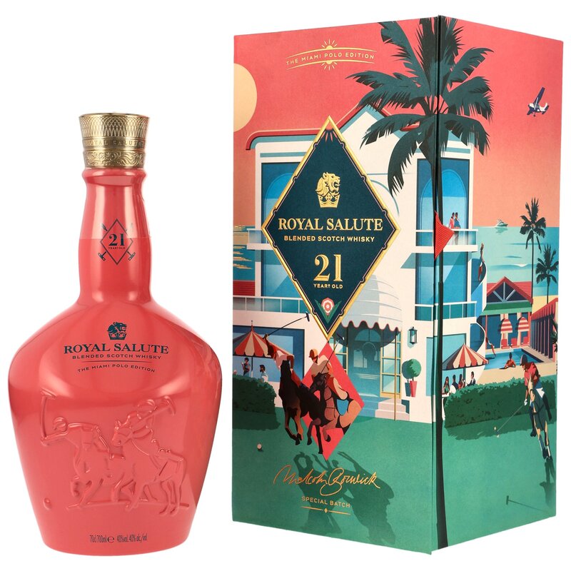Chivas Regal Royal Salute 21 y.o. Miami Polo Edition