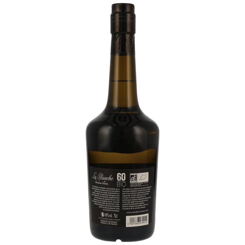 Christian Drouin La Blanche Amphora 60 BIO Eau de vie de cidre