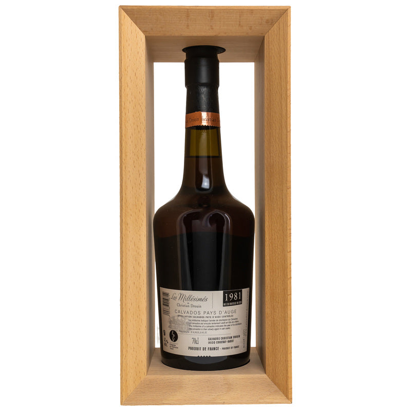 Christian Drouin Millésime 1981/2021 Calvados Pays d'Auge