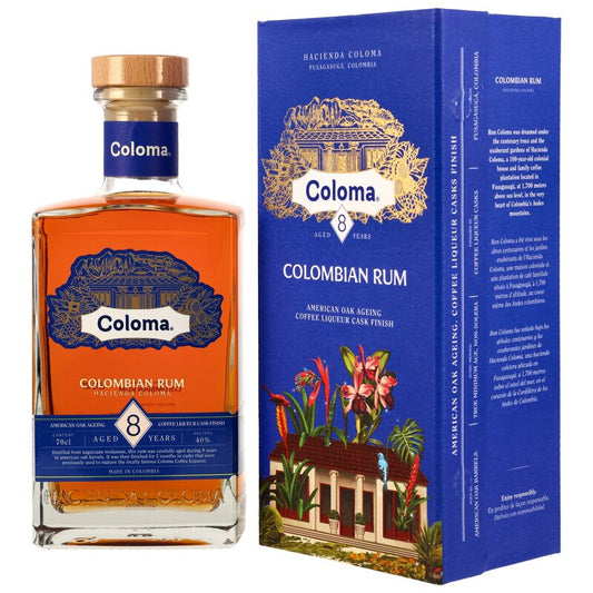 Coloma Rum 8 y.o. Neue Ausstattung 2025