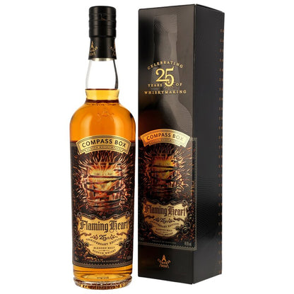 Compass Box Flaming Heart Blended Malt 25th Anniversary Edition