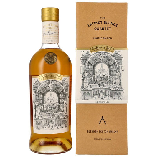 Compass Box Metropolis - The Extinct Blends Quartet
