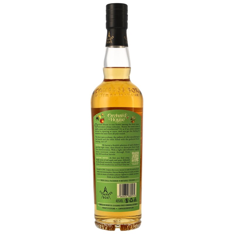 Compass Box Orchard House - neue Ausstattung