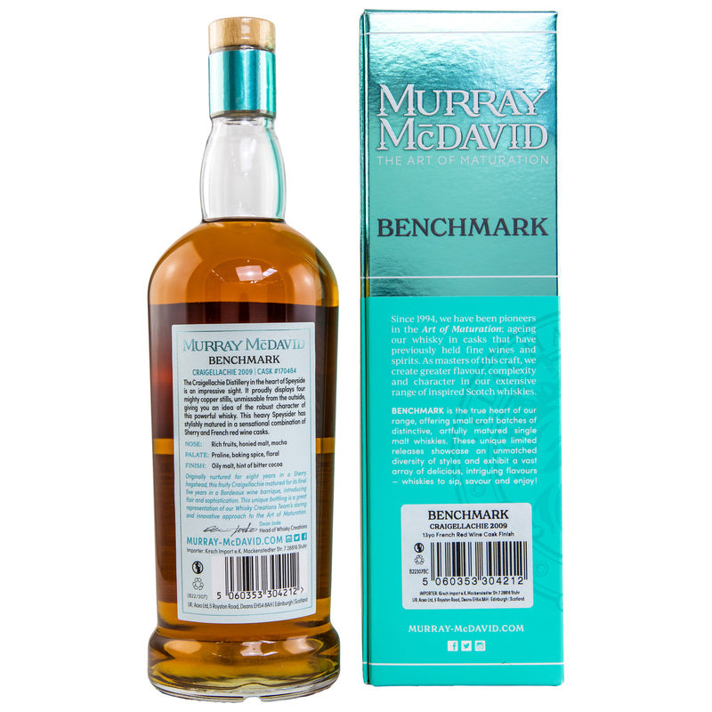 Craigellachie 2009/2023 - 13 y.o. - French Wine Cask Finish - Murray McDavid