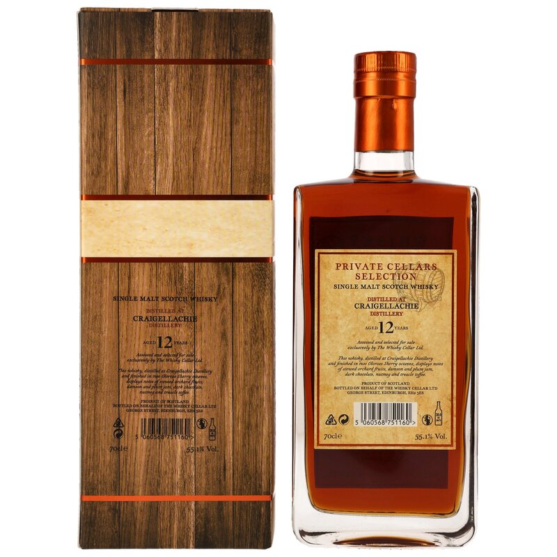 Craigellachie - 12 y.o. - Oloroso Sherry Octave Finish