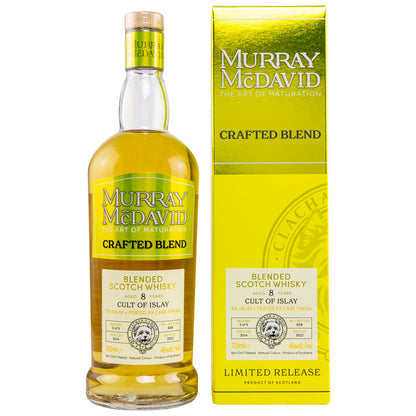 Cult of Islay 2014/2022 - 8 y.o. - Ex Islay Cask + Peated PX Cask Finish - Murray McDavid