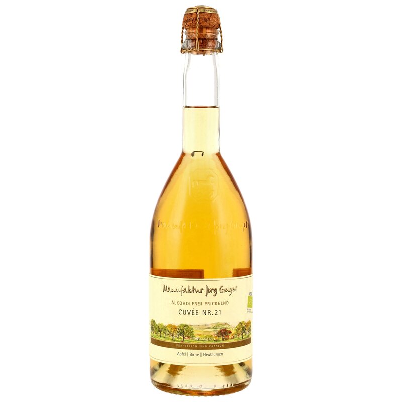 Cuvee Nr. 21 Alkoholfrei (BIO) - MHD Artikel - Manufaktur Jörg Geiger