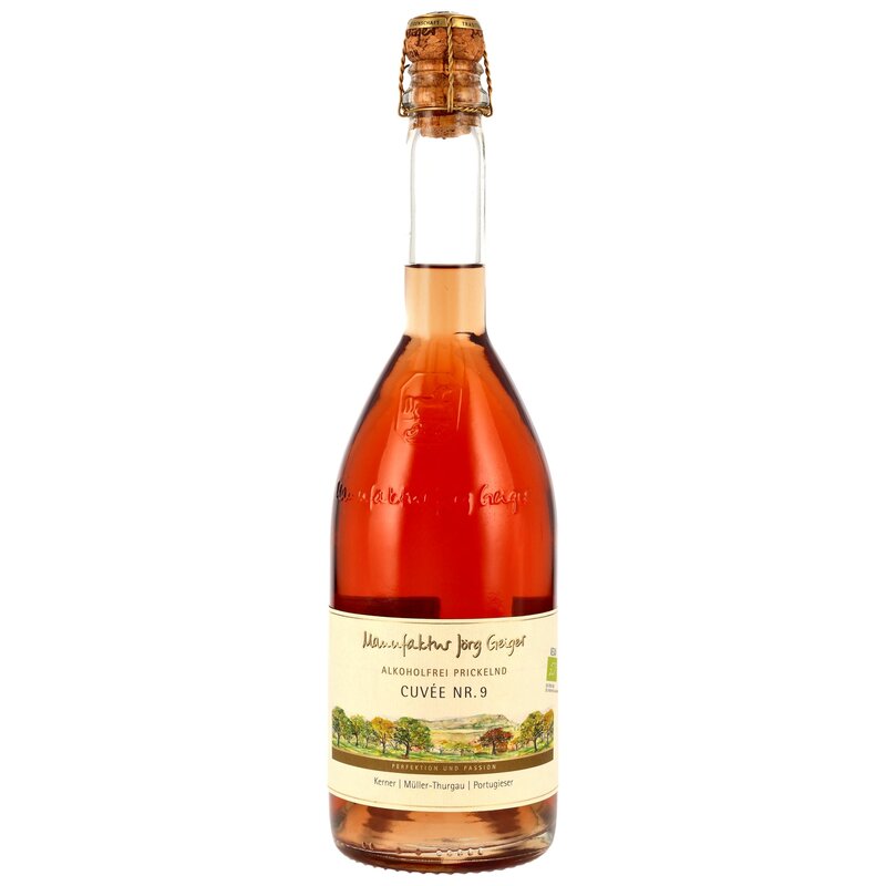 Cuvee Nr. 9 Alkoholfrei (BIO) - MHD Artikel - Manufaktur Jörg Geiger