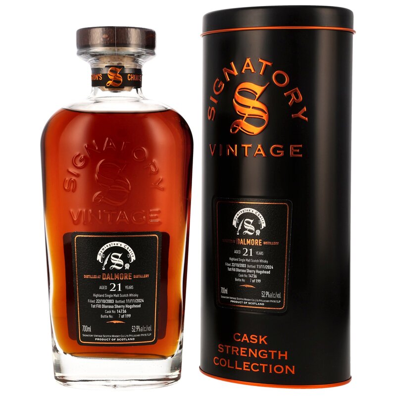 Dalmore 2003/2024 - 21 y.o. - 1st Fill Oloroso Hogshead