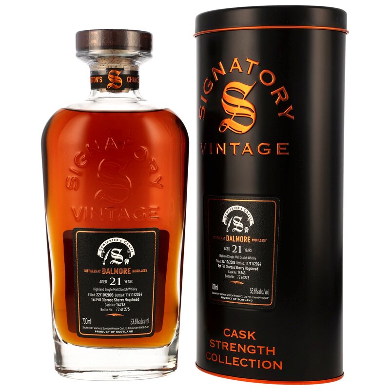 Dalmore 2003/2024 - 21 y.o. - 1st Fill Oloroso Hogshead