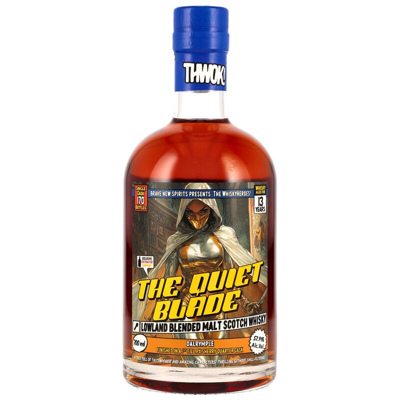 Dalrymple 13 y.o. Whiskyheroes: The Quiet Blade - Brave New Spirits - Exclusive for Germany