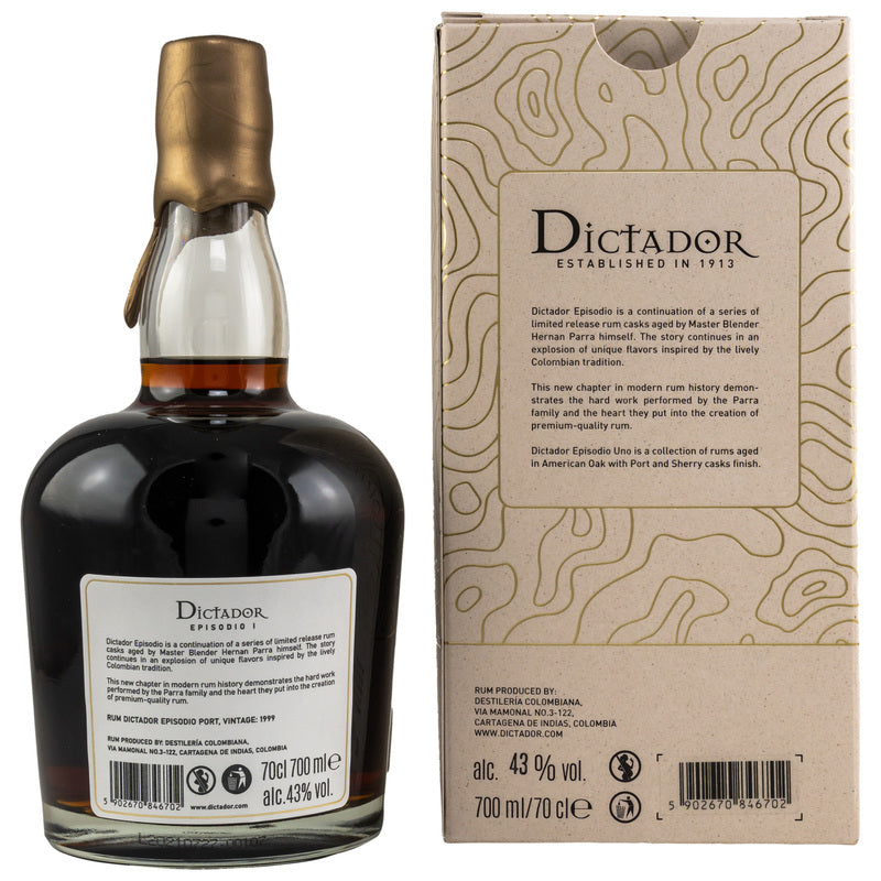 Dictador Episodio I Port Cask 1999/2021