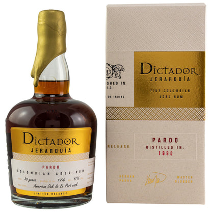 Dictador Jerarquia Pardo Sherry/Port Casks 1990/2020 - 30 y.o.