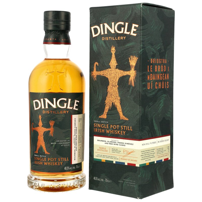 Dingle Single Pot Still Irish Whiskey - Bourbon, Oloroso Sherry, PX Sherry & Red Wine Casks